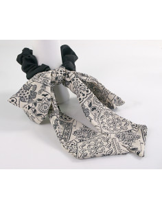 GUMKA DO WŁOSÓW SCRUNCHIE DUŻA KOKARDA LOLITA AKCESORIA