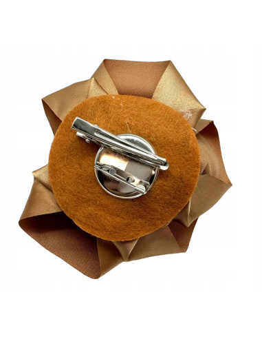 KWIAT Z MATERIAŁU BROSZKA PRZYPINKA LOLITA...