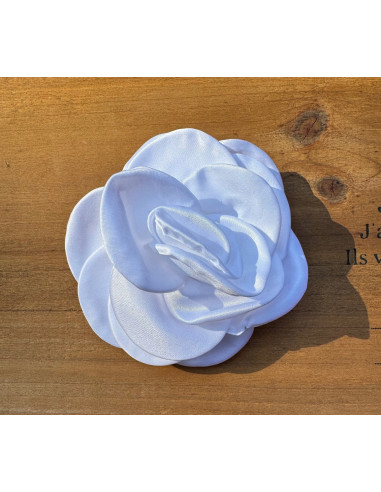 KWIAT Z MATERIAŁU BROSZKA PRZYPINKA PREZENT...