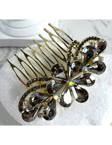 GRZEBIEŃ wsuwany do włosów wtykowy ozdobny...