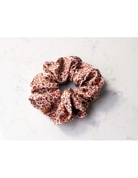 Gumka do włosów Scrunchie Gumka do włosów w oplocie w PANTERKĘ