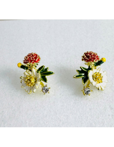 KOLCZYKI KWIATEK KWIATKI Lolita AKCESORIA...