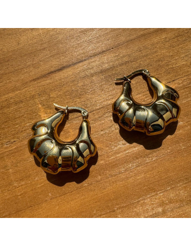 Kolczyki ze stali chirurgicznej Koła 3 cm...