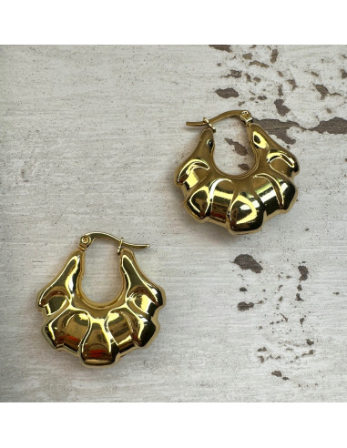 Kolczyki ze stali chirurgicznej Koła 3 cm...