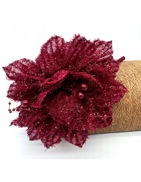 Opaska na włosy z KWIATEM KWIAT Z MATERIAŁU FASCYNATOR Lolita Accessories