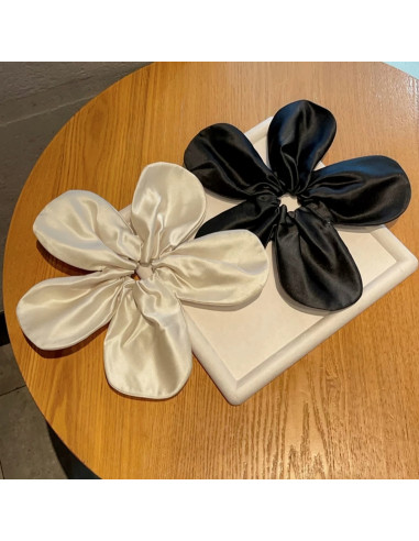 Gumka do włosów Scrunchie MAXI DUŻY KWIAT 22-24...