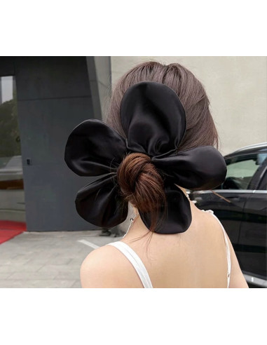 Gumka do włosów Scrunchie MAXI DUŻY KWIAT 22-24...