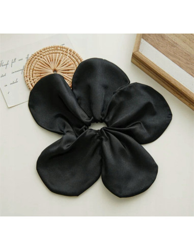 Gumka do włosów Scrunchie MAXI DUŻY KWIAT 22 CM...