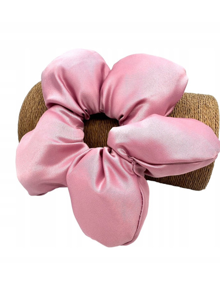 Gumka do włosów Scrunchie DUŻY KWIAT 16 CM PUCHOWA Lolita Accessories