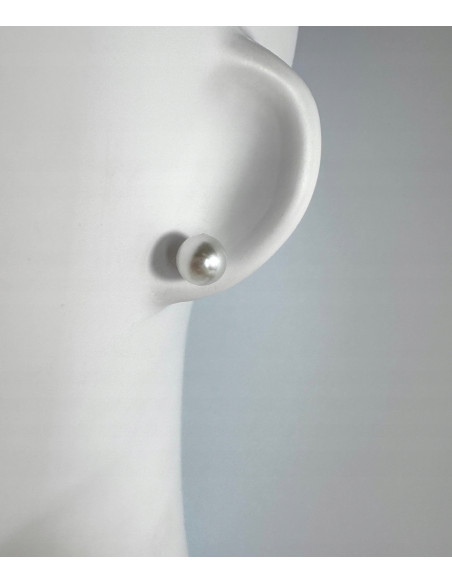 Kolczyki TULIPANY Z PERŁĄ Lolita AKCESORIA srebrny sztyft 925