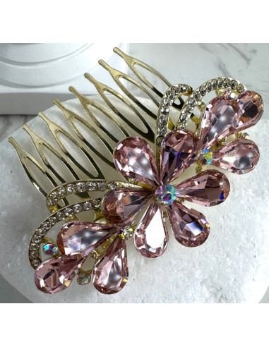 GRZEBIEŃ wsuwany do włosów wtykowy ozdobny...