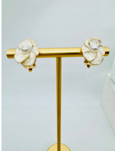 Klipsy do Uszu Lolita Accessories Klips do Ucha Kwiatek z...