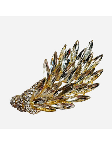 Klasyczna Broszka Brosza ZŁOTY "RÓG OBFITOŚCI"...