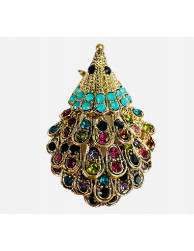 Broszka Brosza Jeż Złoty Jeżyk Lolita...