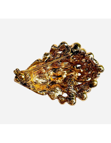 Broszka Brosza Jeż Złoty Jeżyk Lolita Accessories Przypinka Ozdobna