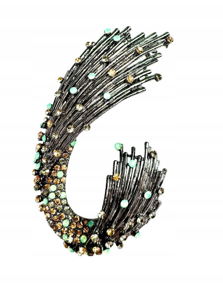 Broszka Brosza ANIELSKI WŁOS Lolita Accessories Przypinka Ozdobna