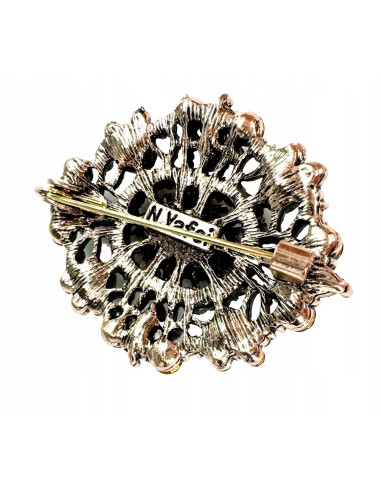 Broszka Brosza MEDALION VINTAGE Lolita...