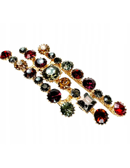 Broszka Brosza Kamienie Lolita Accessories Przypinka Ozdobna