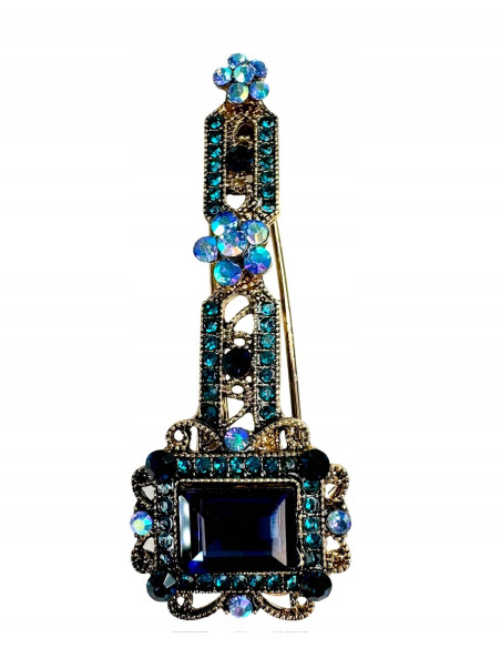 Broszka Brosza VINTAGE Kamienie Lolita Accessories Przypinka Ozdobna