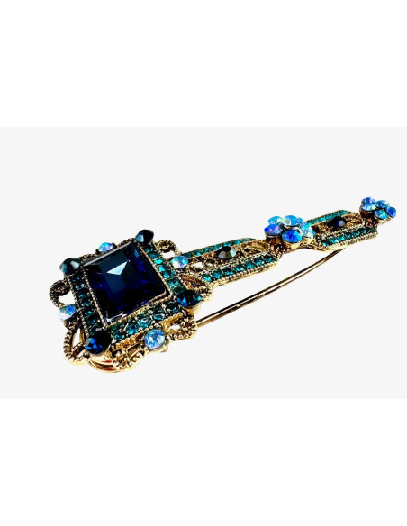 Broszka Brosza VINTAGE Kamienie Lolita Accessories Przypinka Ozdobna