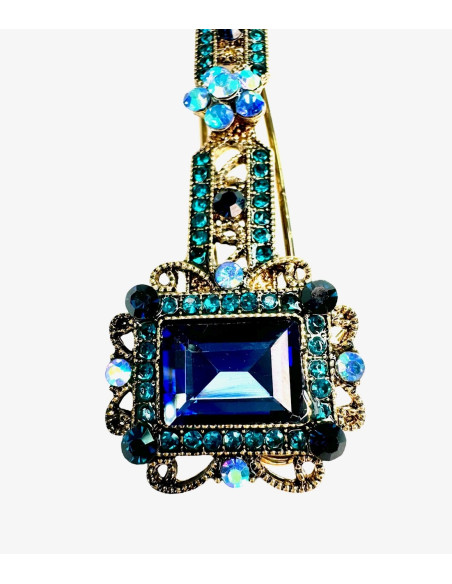 Broszka Brosza VINTAGE Kamienie Lolita Accessories Przypinka Ozdobna