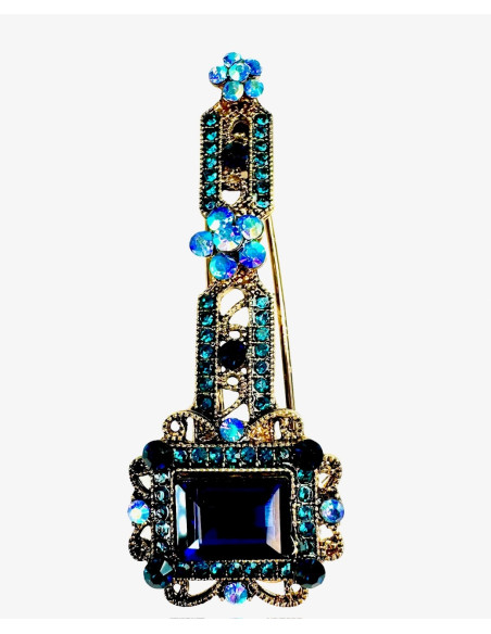 Broszka Brosza VINTAGE Kamienie Lolita Accessories Przypinka Ozdobna