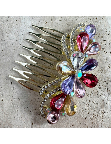 GRZEBIEŃ wsuwany do włosów wtykowy ozdobny...