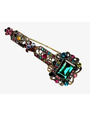 Broszka Brosza VINTAGE Kamienie Lolita...