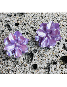 Kolczyki FIOLETOWE KWIATY KWIATKI Lolita AKCESORIA... 2
