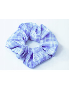 Gumka do włosów Scrunchie Gumka do włosów w oplocie w kratkę