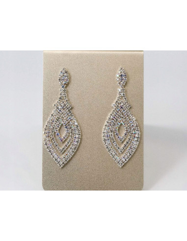 KolczykI Z CYRKONIAMI VERSAL L doskonałe Lolita...