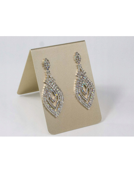 KolczykI Z CYRKONIAMI VERSAL L doskonałe Lolita Accessories