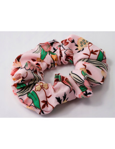 Gumka do włosów Scrunchie Gumka do włosów w oplocie KWIATKI