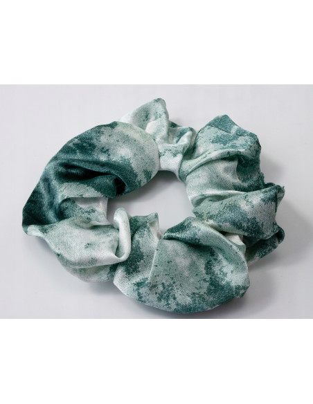 Gumka do włosów Scrunchie Gumka do włosów w oplocie SATYNA POŁYSK