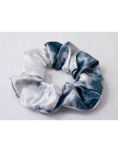 Gumka do włosów Scrunchie Gumka do włosów w oplocie SATYNA POŁYSK