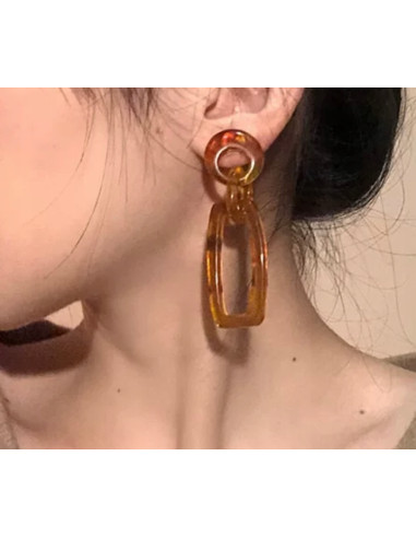 Kolczyki akryl VINTAGE Lolita Accessories