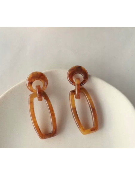 Kolczyki akryl VINTAGE Lolita Accessories