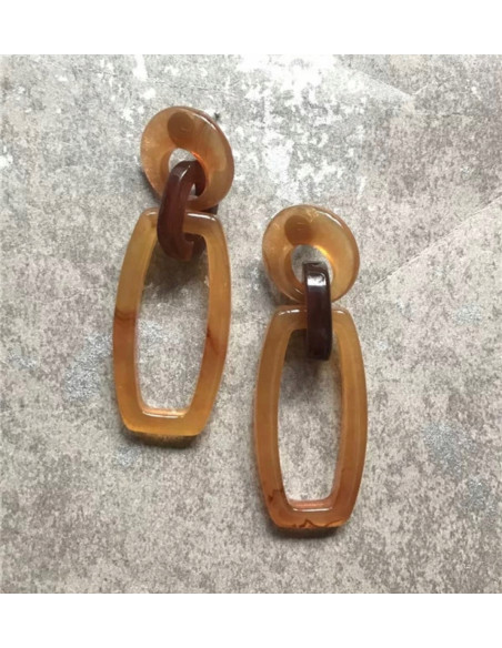 Kolczyki akryl VINTAGE Lolita Accessories