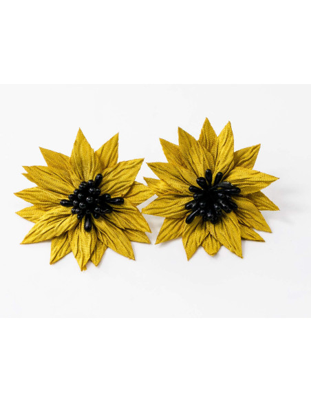 Kolczyki Kwiaty zwiewne doskonałe kwiaty Lolita Accessories