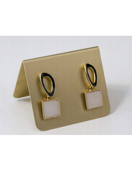 Kolczyki Galeryjne Lolita Accessories srebrny sztyft 925