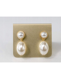 Kolczyki z perłą PERŁOWE Lolita Accessories srebrny...