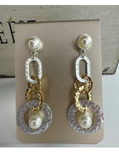 Kolczyki Galeryjne XL Lolita Accessories srebrny sztyft 925 2