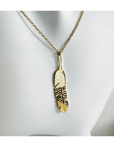 Naszyjnik CELEBRYTKA stal chirurgiczna ZŁOTE...