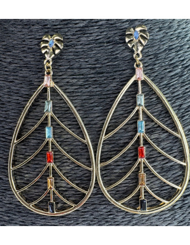 Kolczyki MAXI XL ZŁOTE Lolita Accessories