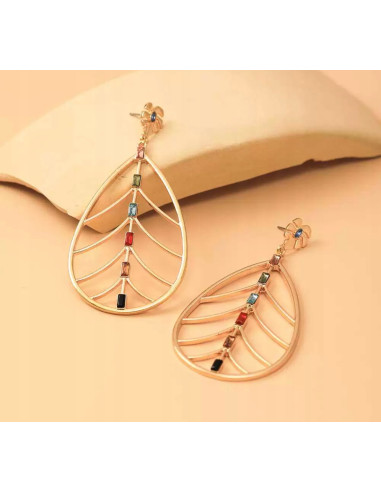 Kolczyki MAXI XL ZŁOTE Lolita Accessories