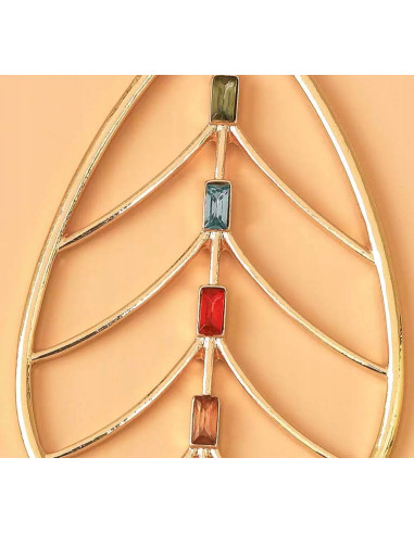 Kolczyki MAXI XL ZŁOTE Lolita Accessories