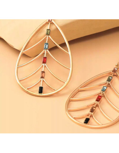 Kolczyki MAXI XL ZŁOTE Lolita Accessories