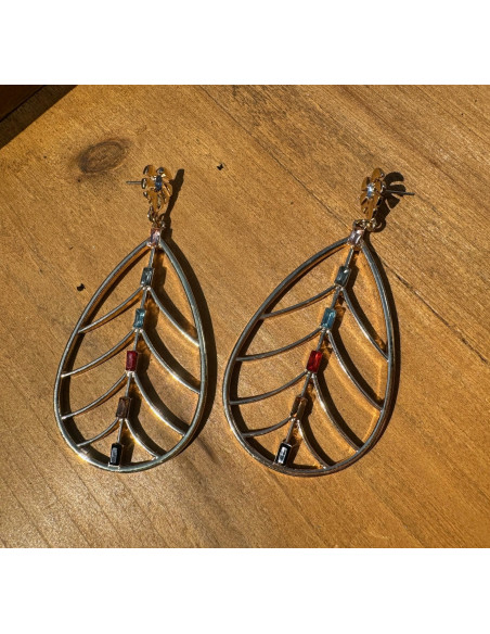 Kolczyki MAXI XL ZŁOTE Lolita Accessories