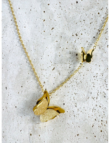 Naszyjnik CELEBRYTKA stal chirurgiczna ZŁOTY...