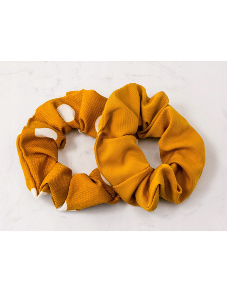 Gumka do włosów Scrunchie Gumka do włosów w oplocie 2 sztuki